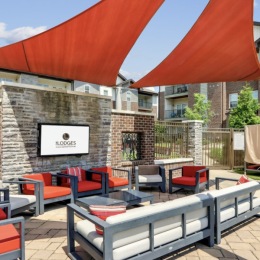 outside grill area