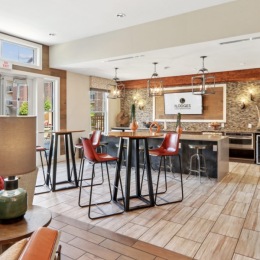 resident kitchen with ample seating